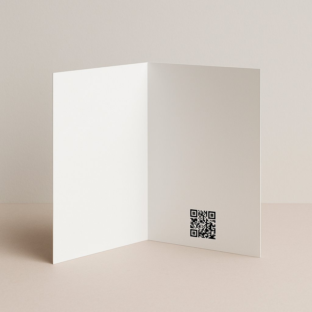 Digital Time Capsule with QR code